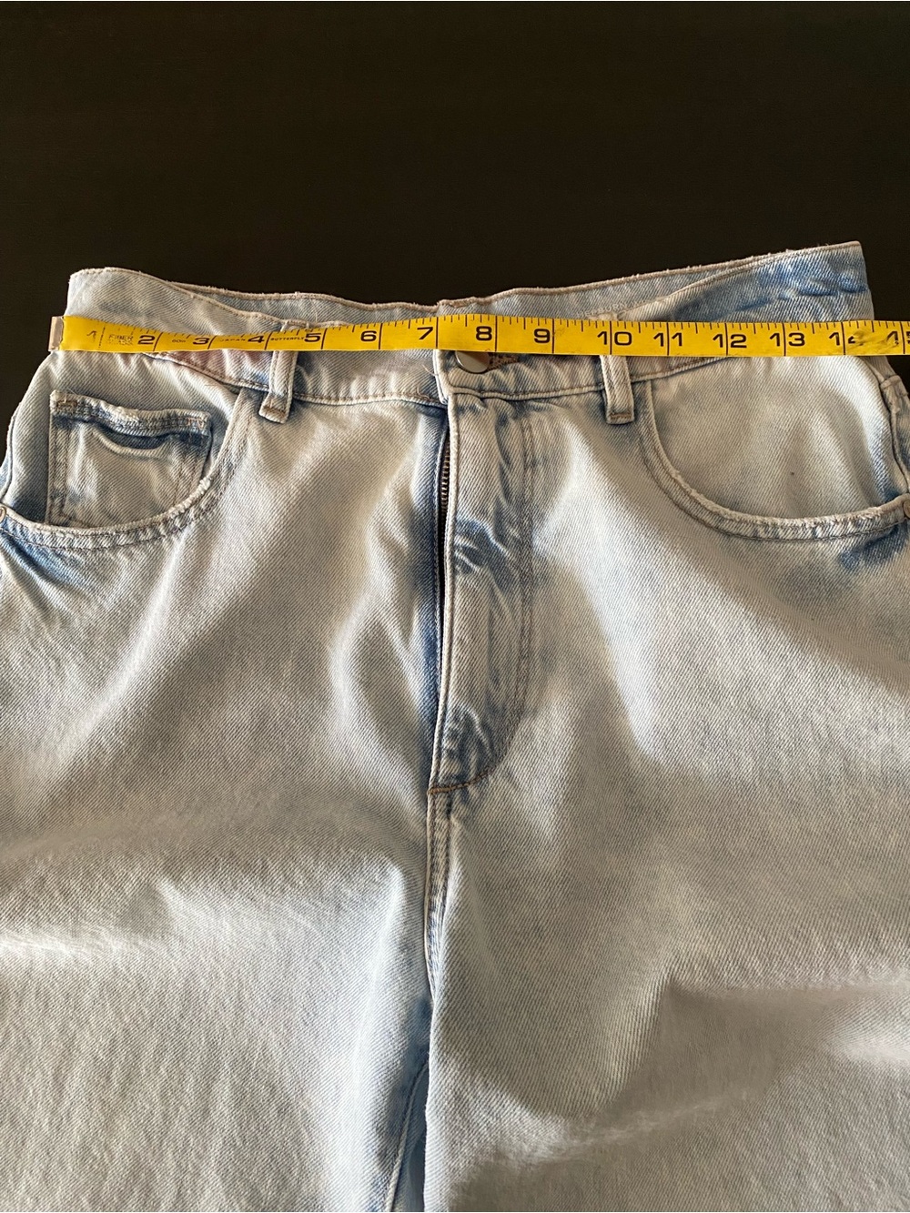 DL1961 Light Wash High-Rise Wide Leg Jeans - Picture 5 of 8